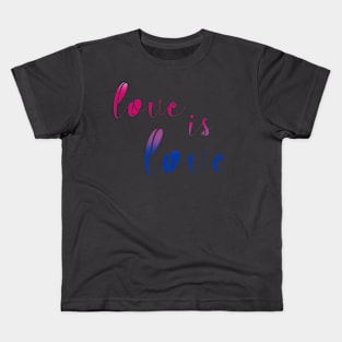 Love is Love - Bisexual Pride Kids T-Shirt